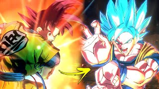 This New Improved Dbs Broly Super Saiyan God Goku Is Epic Dragon Ball Xenoverse 2 Mod