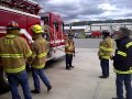 Columbus Fire department blindfold trainning