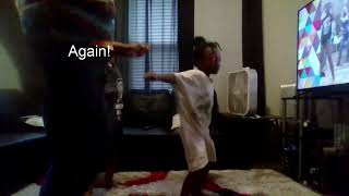 Friday Dont Hurt Yourself Challenge With 3 Of The Grand Kids.