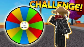SPIN THE WHEEL CHALLENGE! | ROBLOX: Super Power Training Simulator