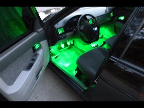Подсветка салона автомобиля приора своими руками