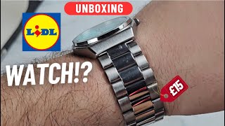 Lidl Did Watches? Unboxing Auriol 40Mm Quartz Sport 50Mwr Watch