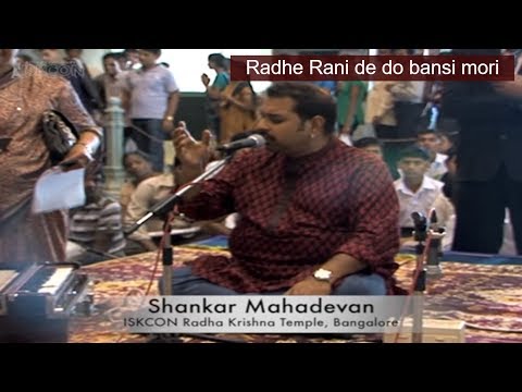 Shankar mahadevan sings at ISKCON Bangalore