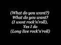 Def Leppard - Rock Of Ages lyrics