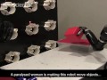 Mind control makes robot arm move objects