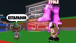 Robando Todos Sus Brainrots A Streamer Estafador En Steal A Brainrot