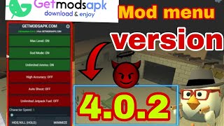 Chicken gun mod menu || 4.0.2 latest version mod menu || unlimited money || unlock every thing || .