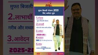 Free Bijli Yojana Rajasthan 150 यनट तक फर बजल Bhajanlal Sarkar