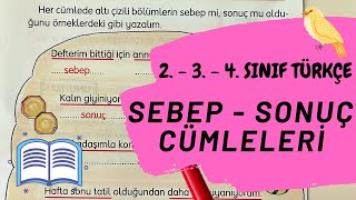 Sebep - Sonuç Cümleleri̇ 2. - 3. - 4. Siniflar