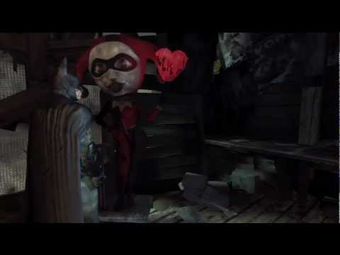 Batman Arkham City Harley Quinn Is Pregnant And Crying Important Clue To 