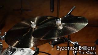 Meinl Cymbals B17TC-B Byzance 17" Brilliant Thin Crash Cymbal