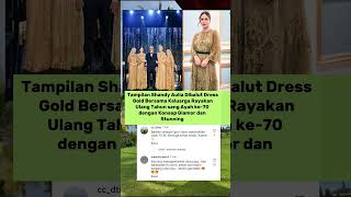 Tampilan Shandy Aulia Dibalut Dress D Bersama Keluarga Rayakan Ulang Tahun Sang Ayah Ke-70 Tahun