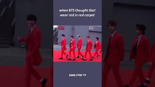 Bts Wear Red Suits In Red Carpet