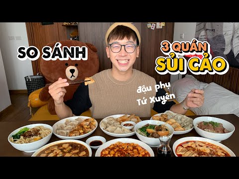 So sánh 3 QUÁN SỦI CẢO "ĐỆ NHẤT" ở Hà Nội // Ở nhà ăn cả thế giới series