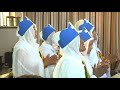 በቪዝባደን ሐመረ ኖኅ ቅድስት ኪዳነምህረት ወአቡነ አረጋዊ ቤተክርስቲያን ሰንበት ትምህርት ቤት መዘምራንና ህፃናት ያሬዳዊ መዝሙር ሲያቀርቡ