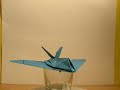 2 - Flyable Origami F-117 Stealth Fighter By Ken Hmoob