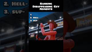 Disappearing Guy Moments