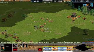 AoE 22 Random VaneLove, Kinh Kông vs No1, Khóc ngày 1-12-2017