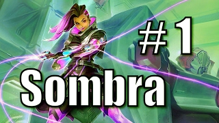 Insane Sombra By Codeyniku Dominating Enemies Nightmare Overwatch Pro Sombra Gameplay