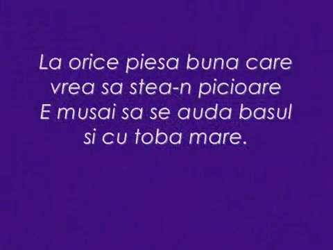 Viţă de vie - Basul şi cu toba mare ( lyrics )