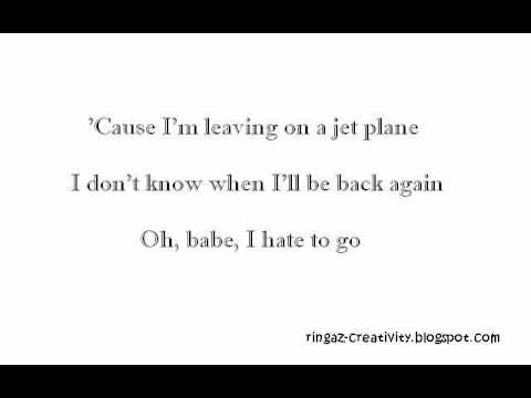 Download mp3 dera idol leaving on the jet plane