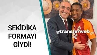 Sekidika Resmen Galatasarayda Futbolcu Formayı Giydi A Spor