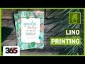 🌴 Lino Printing | Traditional Media Tutorial #123/365