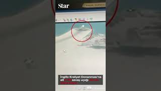 F-35 Savaş Uçağı Denize Böyle Çakılmış