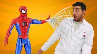 Spiderman En Jouet Vidéos Sur Lhomme Araignée Pour Enfants