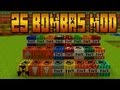 +25 Bombas!! NUCLEAR MOD - MINECRAFT Mod