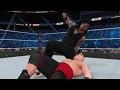 WWE 2K15 WrestleMania 31 simulation: Roman Reigns vs. Brock Lesnar