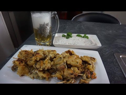 Жаренные мидии Жаренные мидии