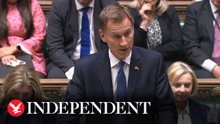 Watch In Full Jeremy Hunt Gives First Statement To Commons As Chancellor