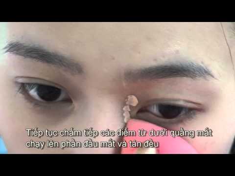 Chia sẻ ngắn | Cách che quầng thâm mắt trong 2 phút | Hiding Dark circles