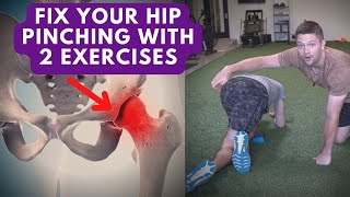 How To Fix Hip Pinching & Impingement Fast With Two Exercises