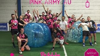 Pink Army in Bubble Bump