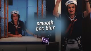 Smooth Bcc Lens Blur Obs After Effects
