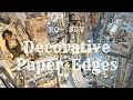 Decorative Paper Edges No Sew Episode 2
