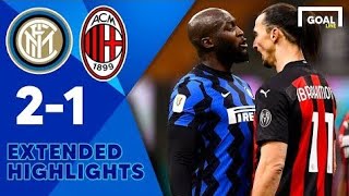 MOTD Inter vs Milan 2-1|| Zlatan Ibrahimovic Red Card|| All goals & Extеndеd Hіg