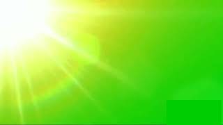 Sun lighting  clip in Green Screen  By green screen studio