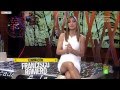 Sandra Sabatés - minivestido blanco, puro show