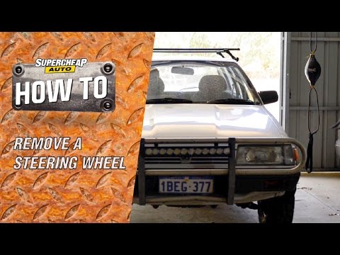 Removing a Steering Wheel // Steering Wheel Puller