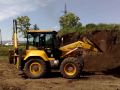 backhoeloader MF 965 loading on dumper Tatra 815 (PRODANO/SOLD