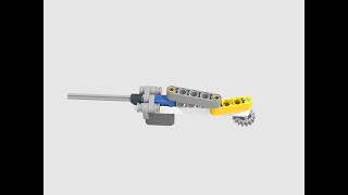 Ldcad Animation Of Crank-Slider, Correct Rotation Axis