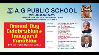Annual Day Celebration Evening Session A.g Public School