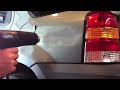 Paintless Dent Repair Using a Heat Gun and a Can of Compressed Gas Duster