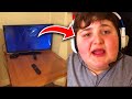 I UNPLUGGED HIS PS4 MID GAME... FORTNITE FAT KID RAGE (Caught on Camera)