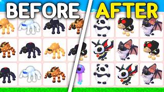 I Traded 100 Spiders In Adopt Me Halloween Update