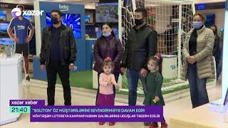 Soliton Möhtəşəm Lotereya - Xəzər Xəbər Uduşların Verilməsi