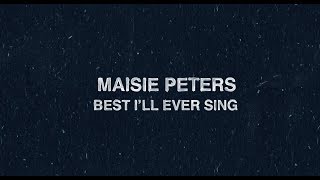 Watch Maisie Peters Best Ill Ever Sing video